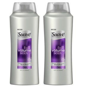 Two (2) Suave Professionals Thick Full Volume Body Volumizing Shampoo